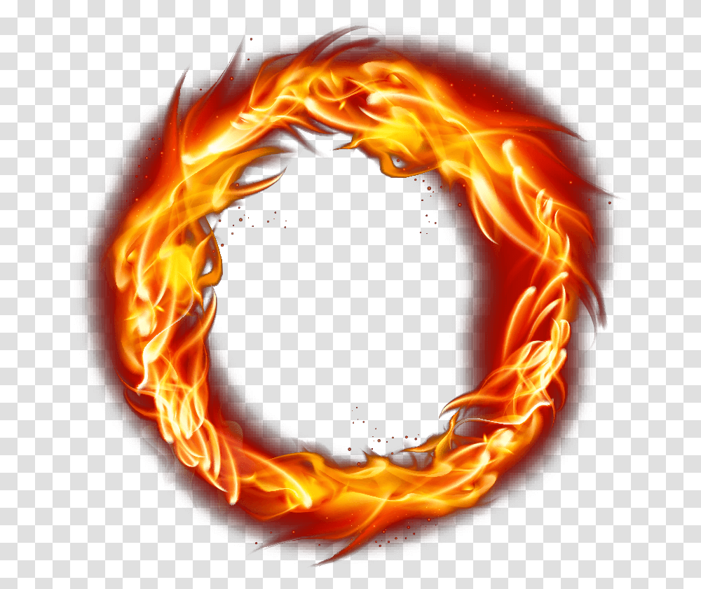Fire Flame Circle Image Free Download Searchpng Fire Ring, Bonfire, Mountain, Outdoors, Nature Transparent Png