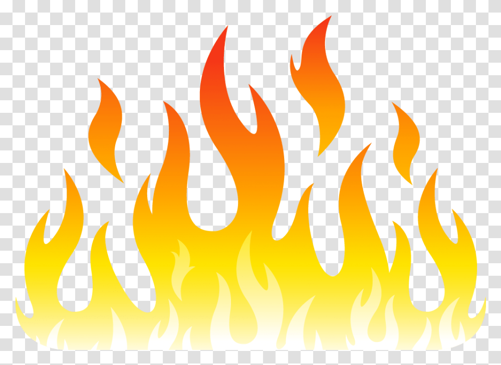 Fire Flame Clip Art Flames Fire Vector, Bonfire Transparent Png