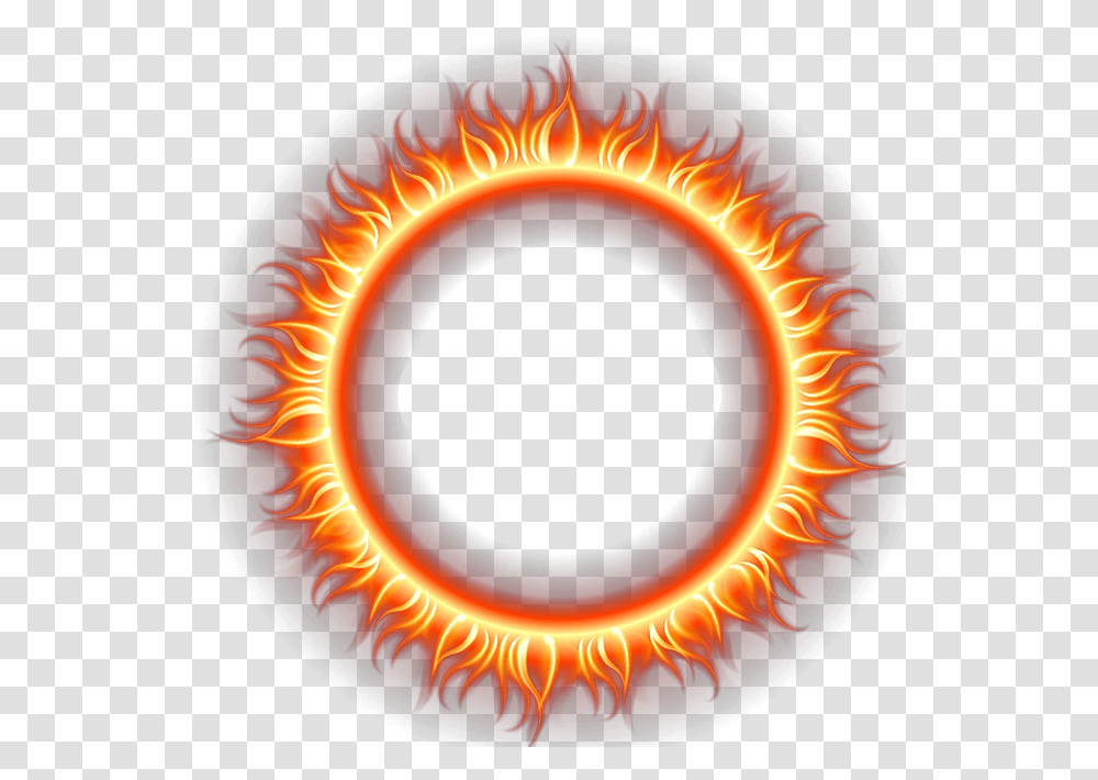 Fire Flame Download Free Clipart Blue Circle Flames, Bonfire, Lighting, Eclipse, Astronomy Transparent Png