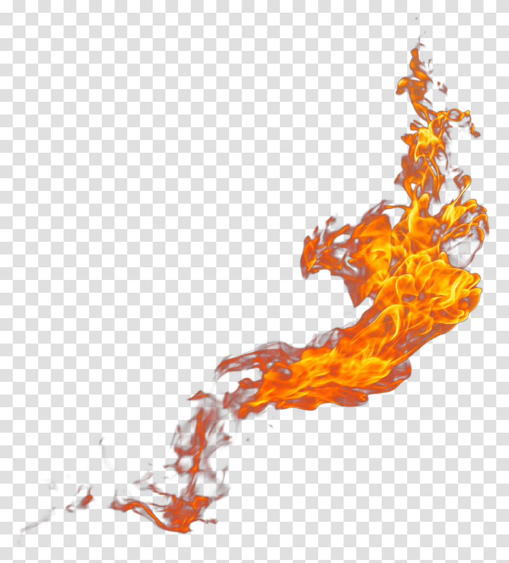 Fire Flame Effects Frame, Bonfire Transparent Png