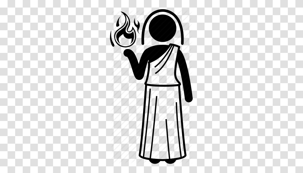 Fire Flame Goddess Greek Hestia Mythology Roman Icon, Rug, Plant, Tree Transparent Png