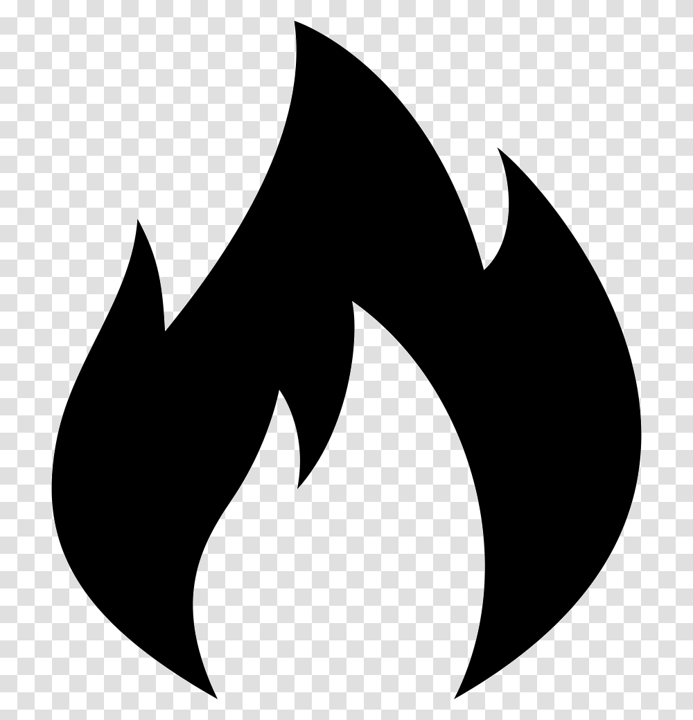 Fire Flame Hot Popular Icon Free Download, Stencil, Shark, Sea Life Transparent Png