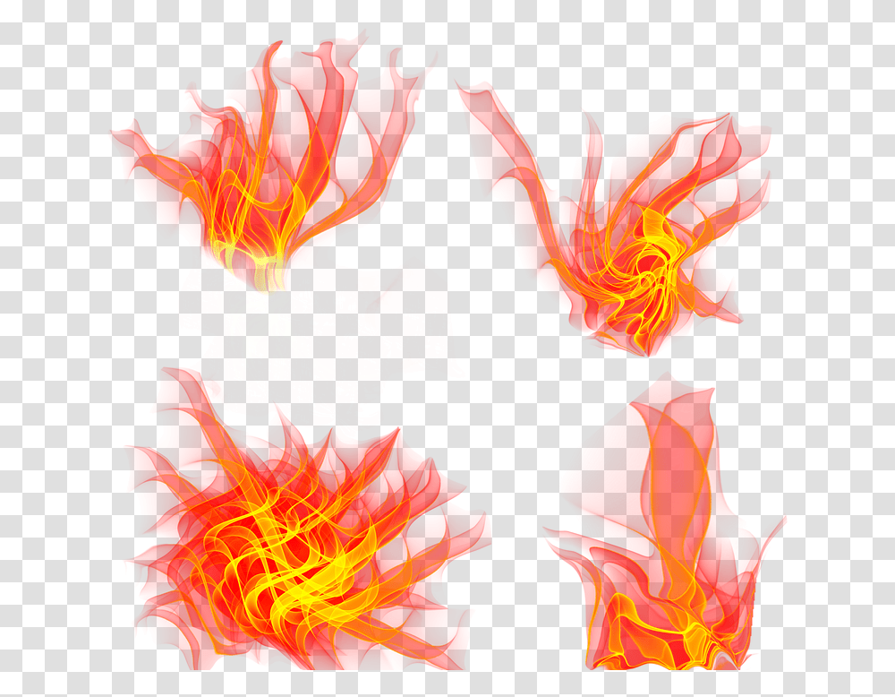 Fire, Flame, Mountain, Outdoors Transparent Png