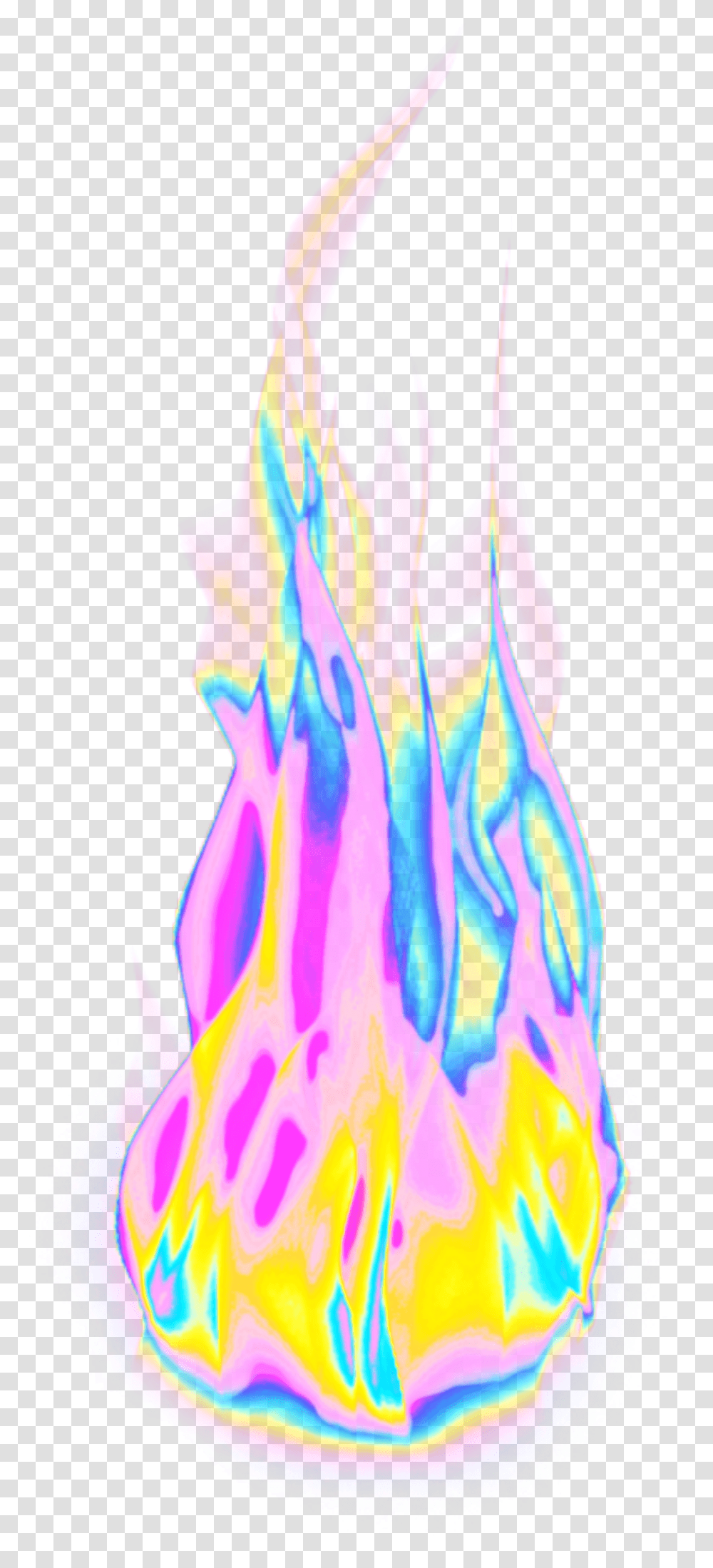 Fire Flames Aesthetic Color Dream Emoji Glitter Glitch Vaporwave Emojis, Clothing, Apparel, Ornament, Graphics Transparent Png
