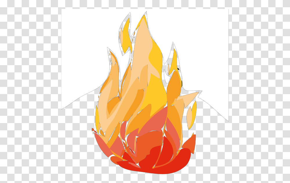 Fire Flames Icons Rocket Fire In Cartoon, Bonfire Transparent Png