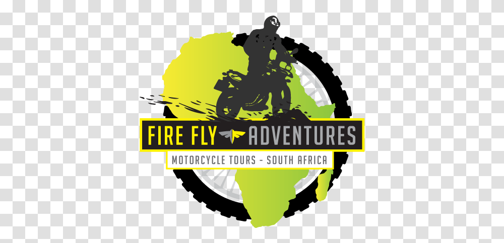 Fire Fly Adventures Motorcycle Tours South Africa Fat Bike, Poster, Advertisement, Graphics, Art Transparent Png