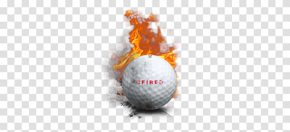 Fire Golf Balls For Golf, Sport, Sports, Bonfire, Flame Transparent Png