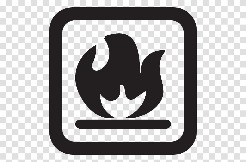 Fire Hazard Clip Art, Stencil, Emblem Transparent Png