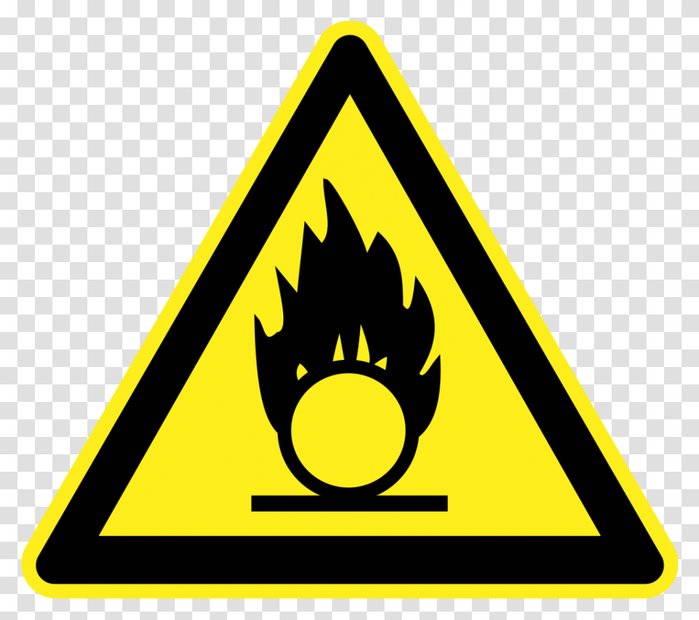 Fire Hazard Sign Download Danger Sign, Triangle, Road Sign Transparent Png