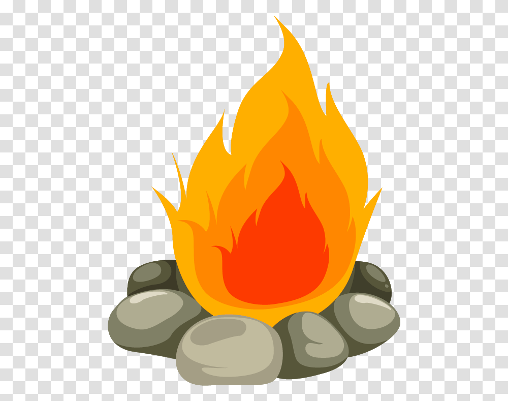 Fire Hd Camp Fire, Flame, Bonfire Transparent Png