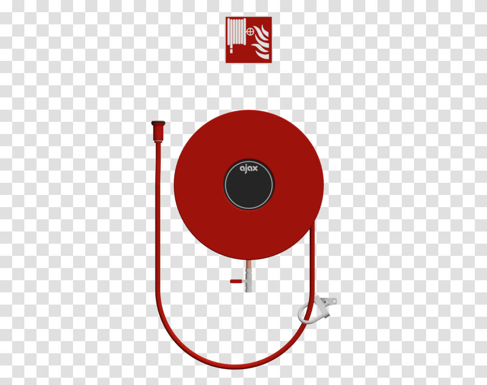 Fire Hose Reel Wall Mounted Fixed Chubb Fire & Security Dot, Electronics, Disk, Dvd, Cd Player Transparent Png