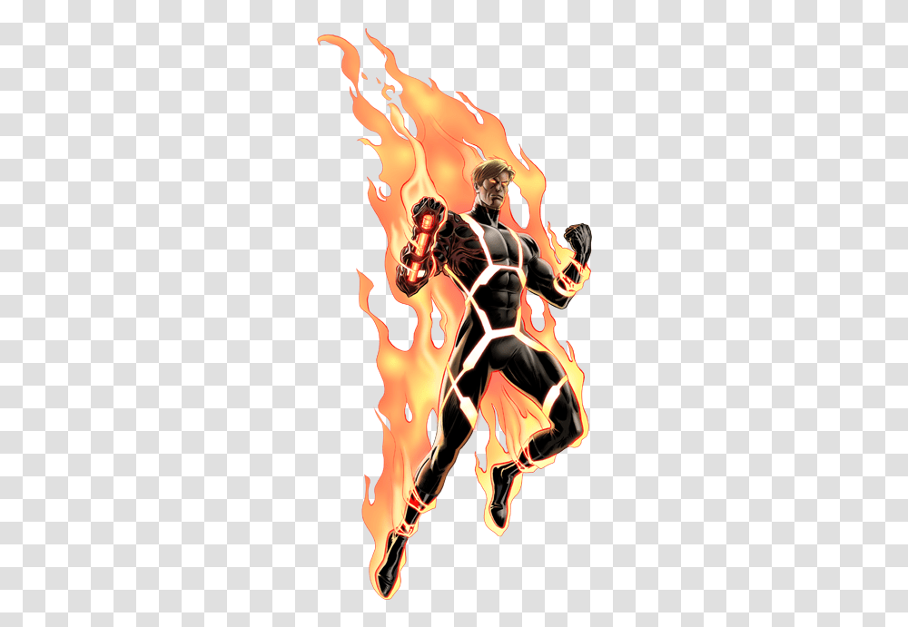 Fire Human Torch 4525 Transparentpng Marvel Avengers Alliance Human Torch, Flame, Person, Hand, Bonfire Transparent Png