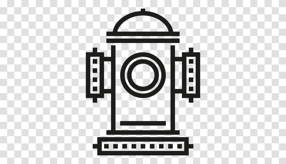 Fire Hydrant Icon, Stencil Transparent Png