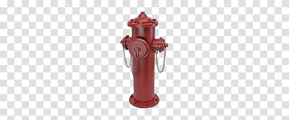 Fire Hydrant Secured With Chains Transparent Png
