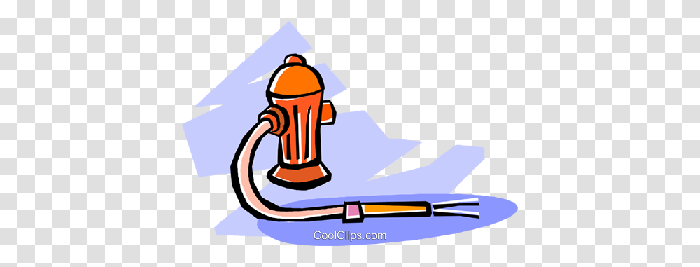 Fire Hydrant With Hose Royalty Free Vector Clip Art Illustration Transparent Png
