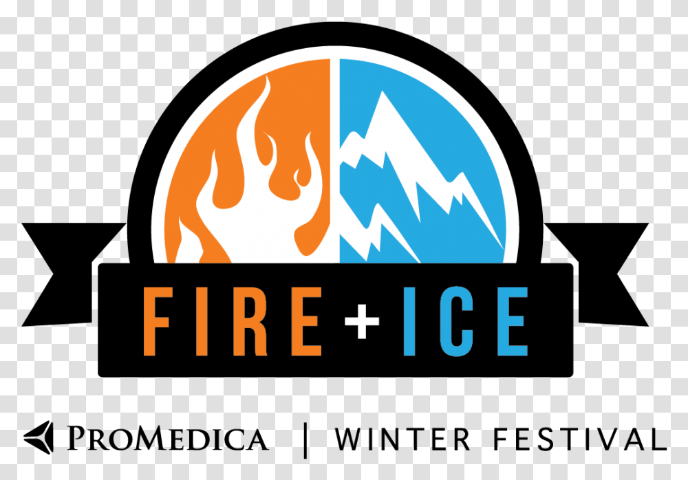 Fire Ice Fire And Ice Festival Toledo, Logo, Symbol, Trademark, Text Transparent Png