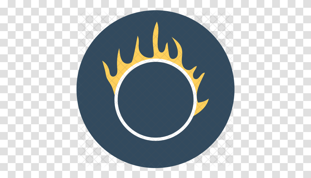 Fire Icon Blue, Label, Text, Flame, Eclipse Transparent Png