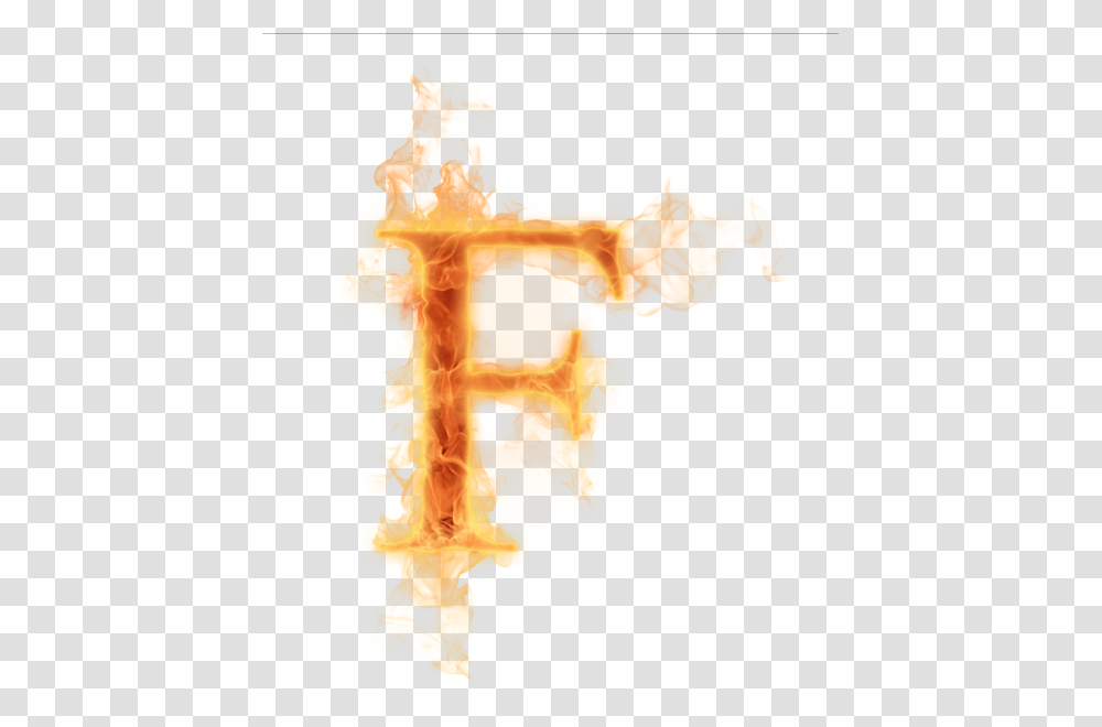 Fire Letter F Editing Smoke Effect, Bonfire, Flame, Silhouette Transparent Png