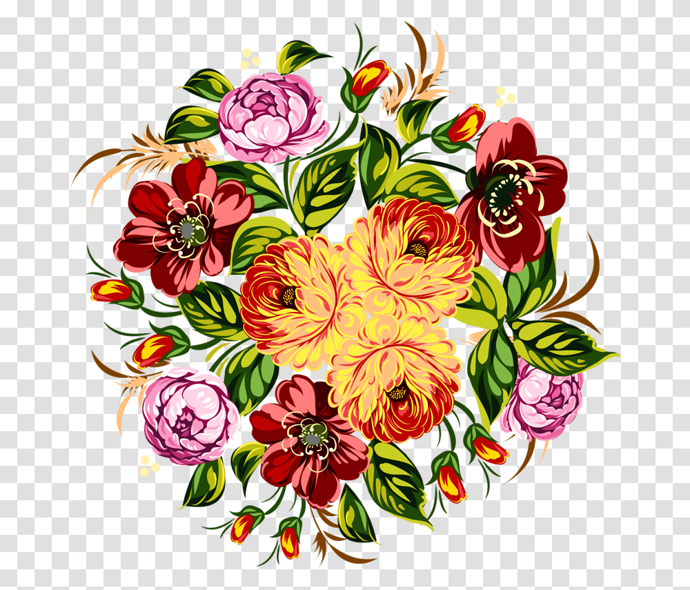 Fire Lily, Floral Design, Pattern Transparent Png