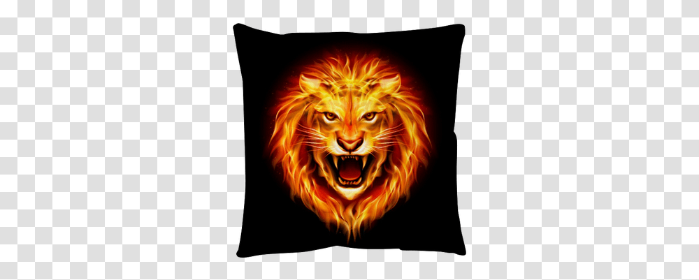 Fire Lion Fire Lion Head, Wildlife, Animal, Mammal, Person Transparent Png