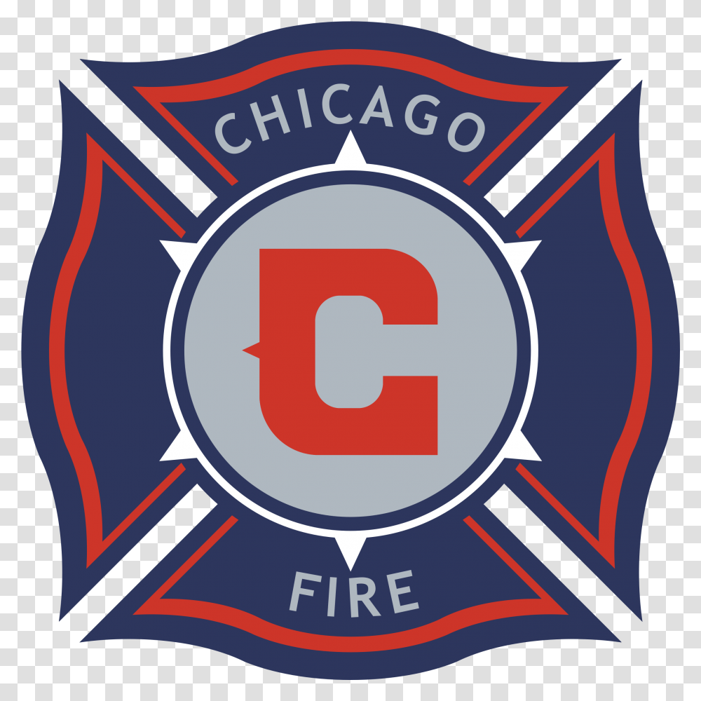 Fire Logo Svg Vector Logo Chicago Fire Fc, Symbol, Trademark, Emblem, Badge Transparent Png