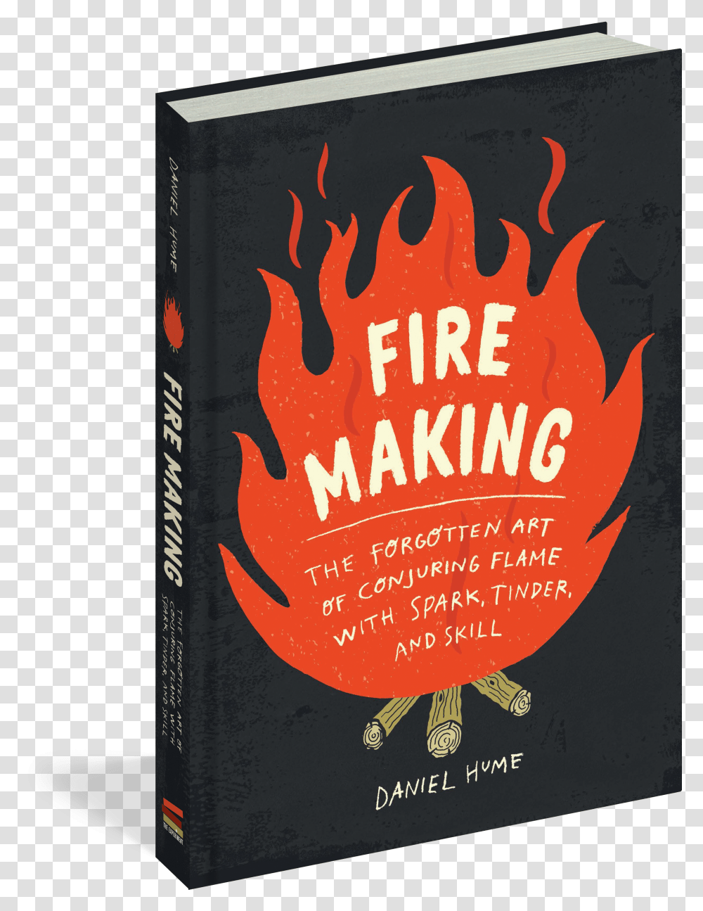 Fire Making Book Cover Fire Illustration Transparent Png