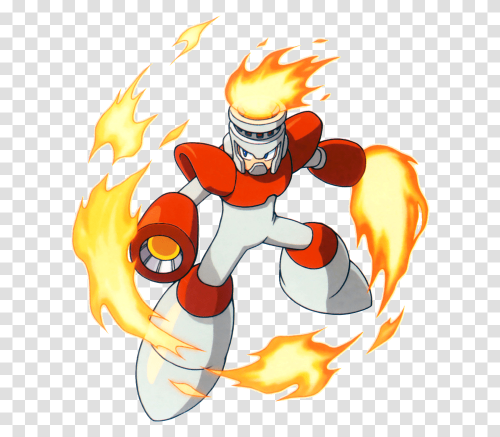 Fire Man Mmkb Fandom Fire Man De Mega Man, Person, Human, Juggling, Light Transparent Png