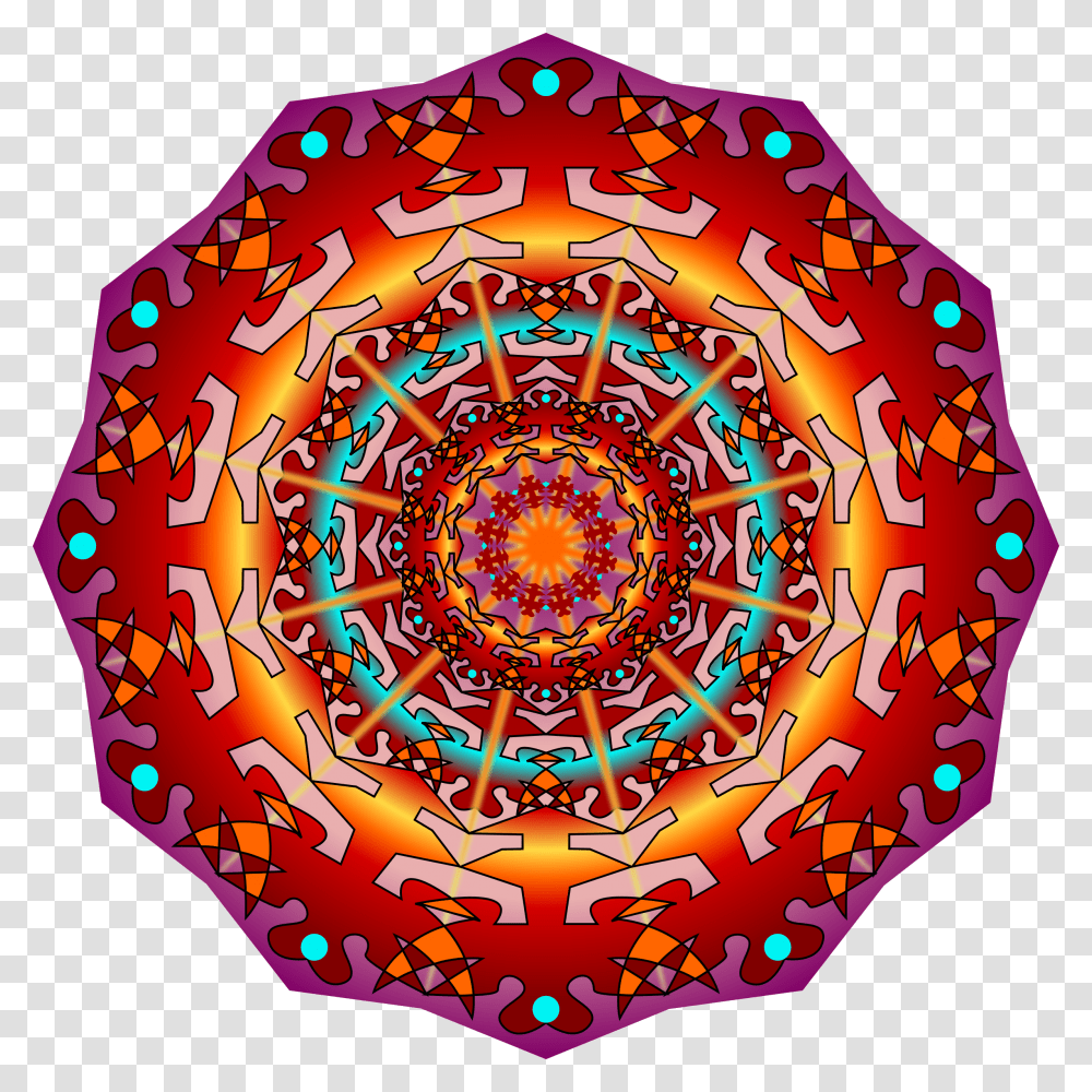 Fire Mandala Icons, Ornament, Pattern, Fractal Transparent Png