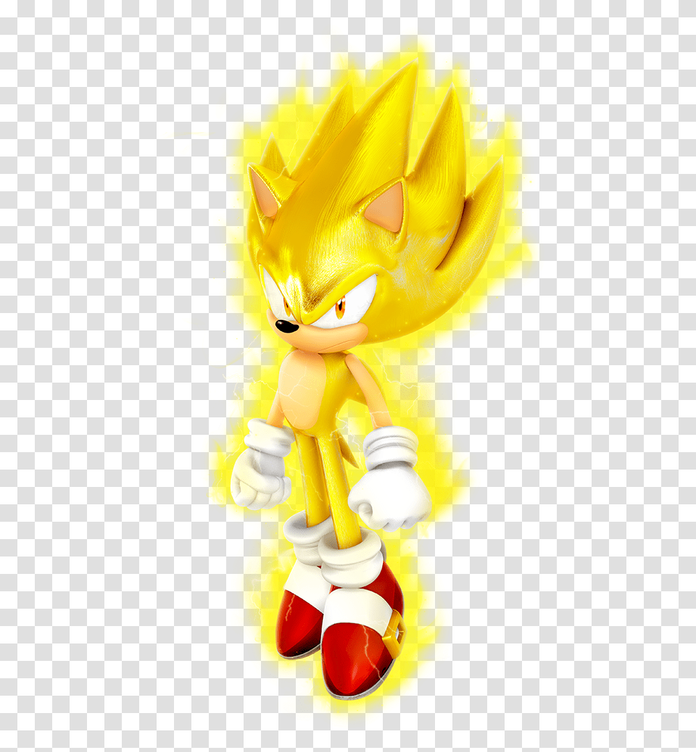 Fire Mario And Super Sonic, Toy, Light Transparent Png