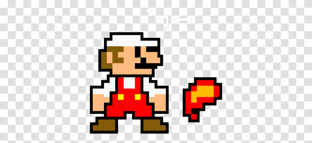 Fire Mario Pixel Art Fire Mario Pixel Art Transparent Png