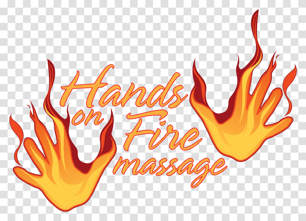 Fire Massage Download Hands On Fire Massage Llc, Alphabet, Flame, Diwali Transparent Png