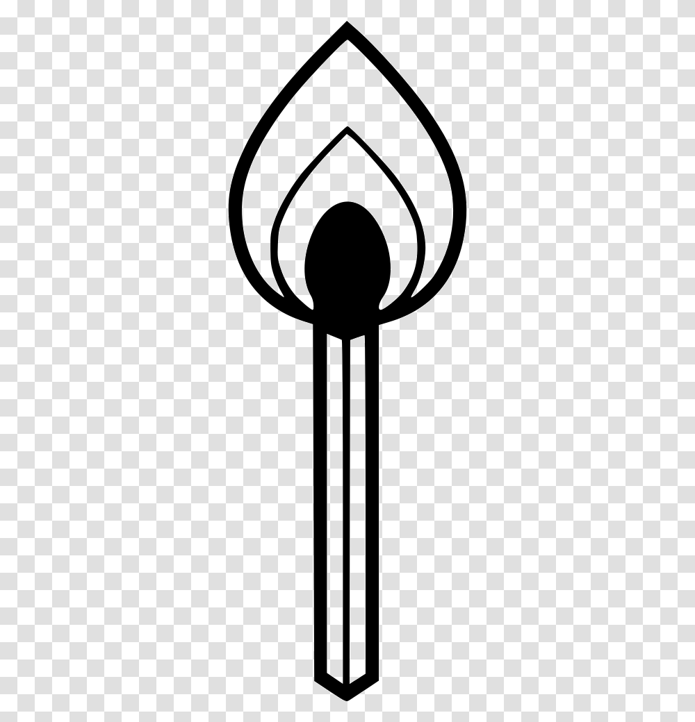 Fire Matches, Trophy, Stencil, Cutlery Transparent Png
