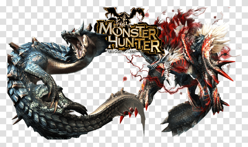 Fire Monster Monster Hunter, Dinosaur, Reptile, Animal, Dragon Transparent Png