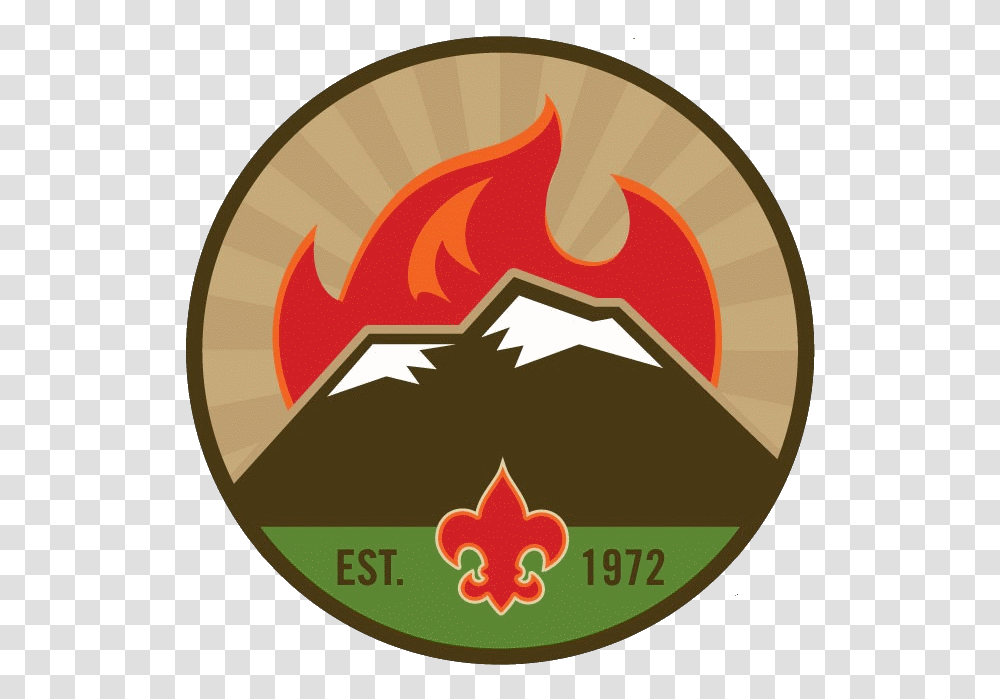 Fire Mountain Scout Camp, Logo, Trademark, Label Transparent Png