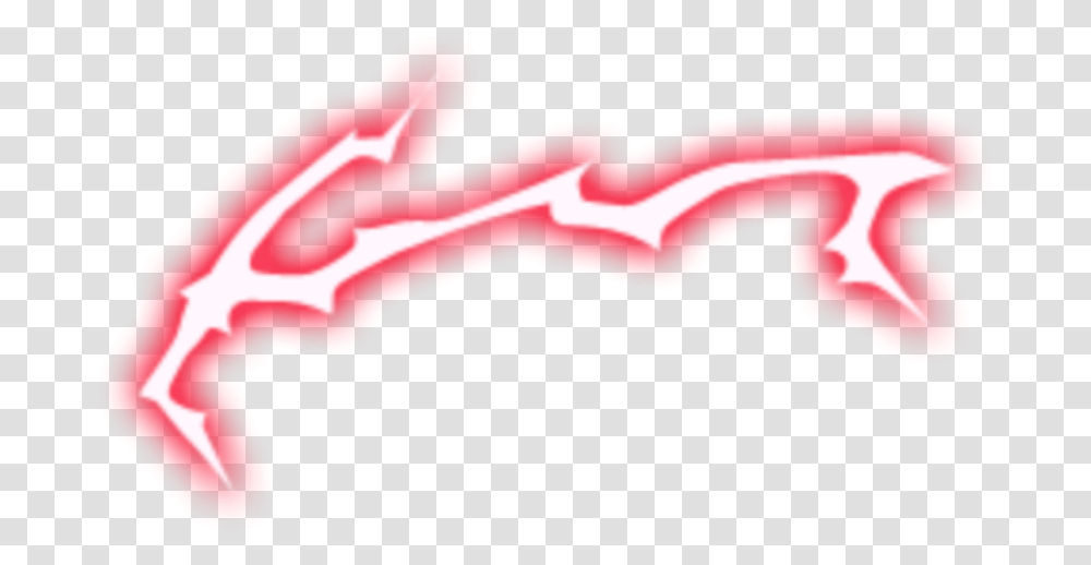 Fire Neon Arrow Sticker By Zaraza Font Thumbnail Effect, Hand, Ketchup, Food, Mouth Transparent Png