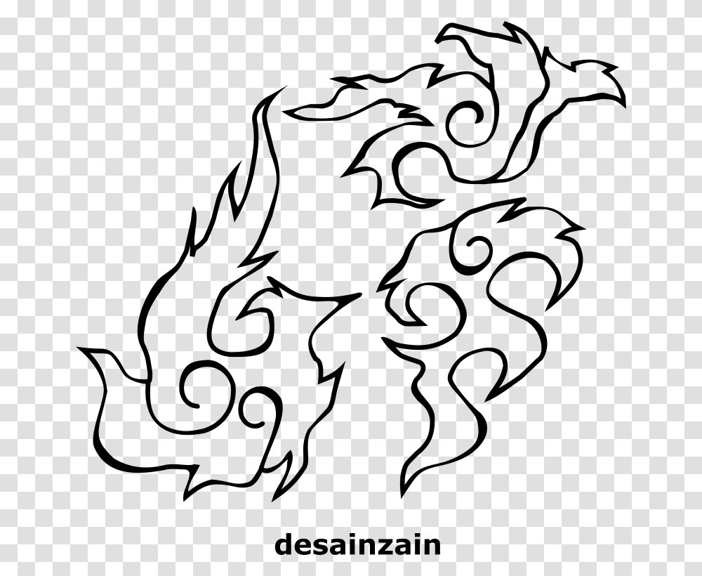 Fire Ornament Vector, Gray, World Of Warcraft Transparent Png