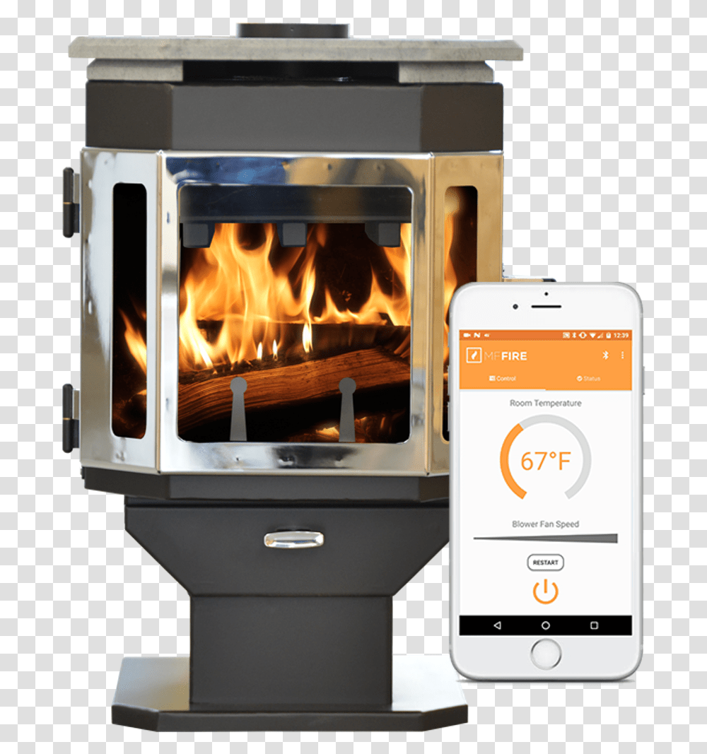 Fire Particles Hearth, Mobile Phone, Electronics, Cell Phone, Fireplace Transparent Png