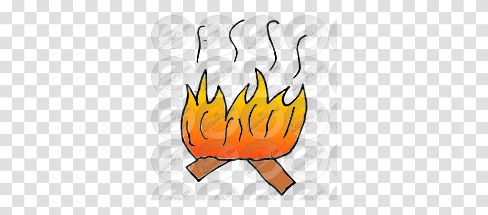 Fire Picture For Classroom Therapy Use Great Fire Clipart Illustration, Flame, Bonfire Transparent Png