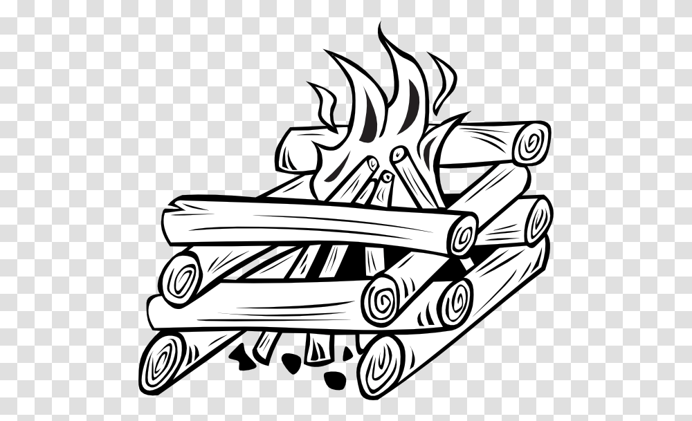Fire Pit Clipart, Drawing, Lawn Mower, Sketch, Doodle Transparent Png