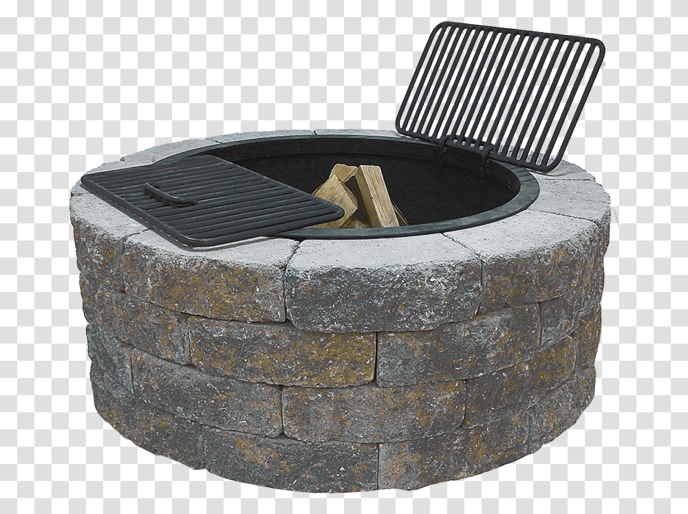 Fire Pit Fire Pit, Tire, Trash Can, Tin, Slate Transparent Png
