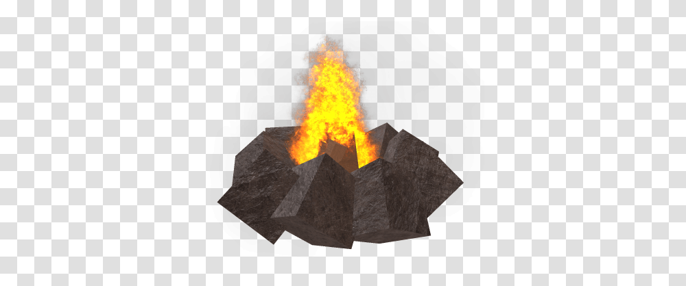 Fire Pit For Id Roblox Flame, Bonfire, Crystal, Building, Architecture Transparent Png