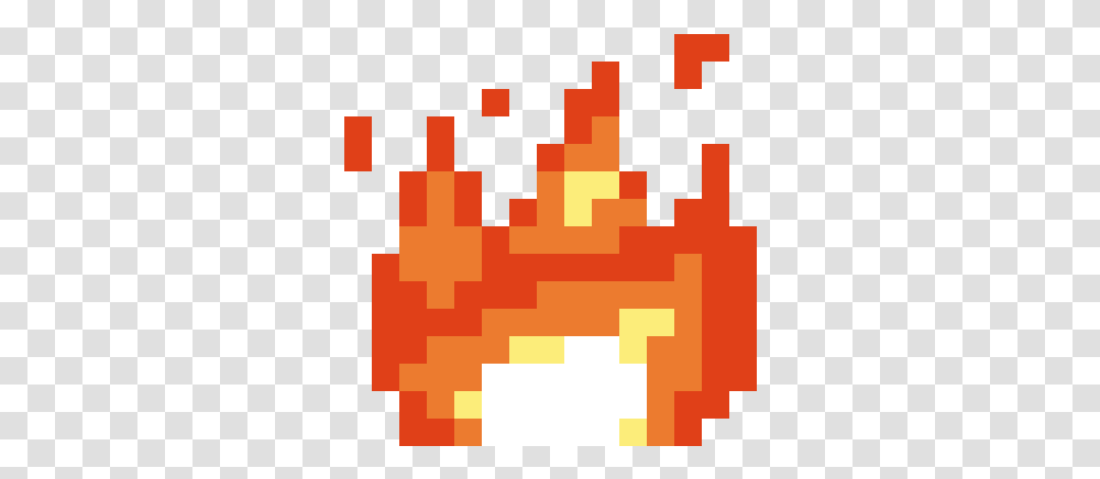 Fire Pixel 5 Image Pixel Art Fire, First Aid, Pac Man Transparent Png