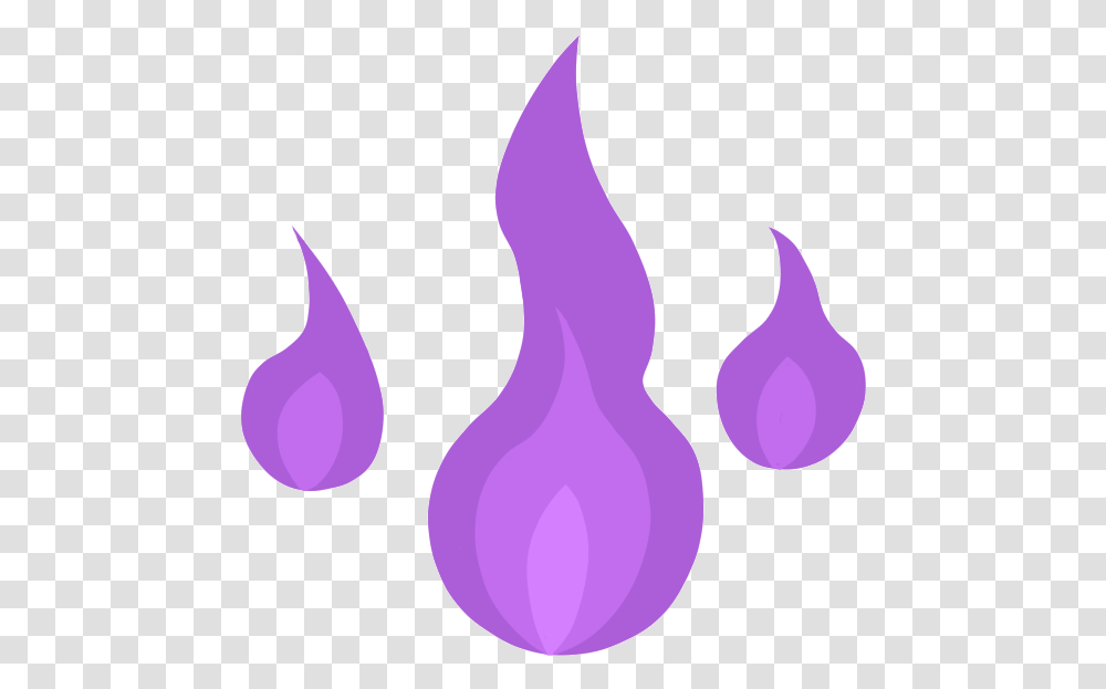 Fire Purple Violet Flame Cutie Mark Will O Wisp Clipart, Droplet, Plant, Flower, Blossom Transparent Png
