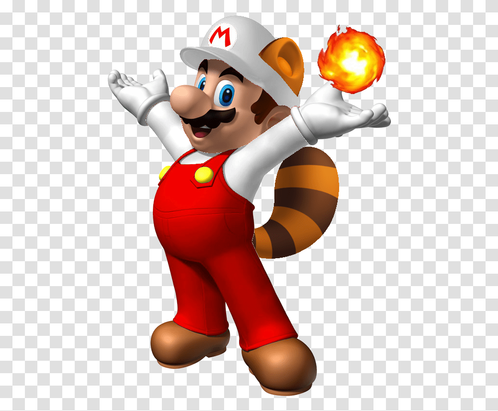 Fire Raccoon Mario Mario Bros, Toy, Super Mario, Mascot Transparent Png