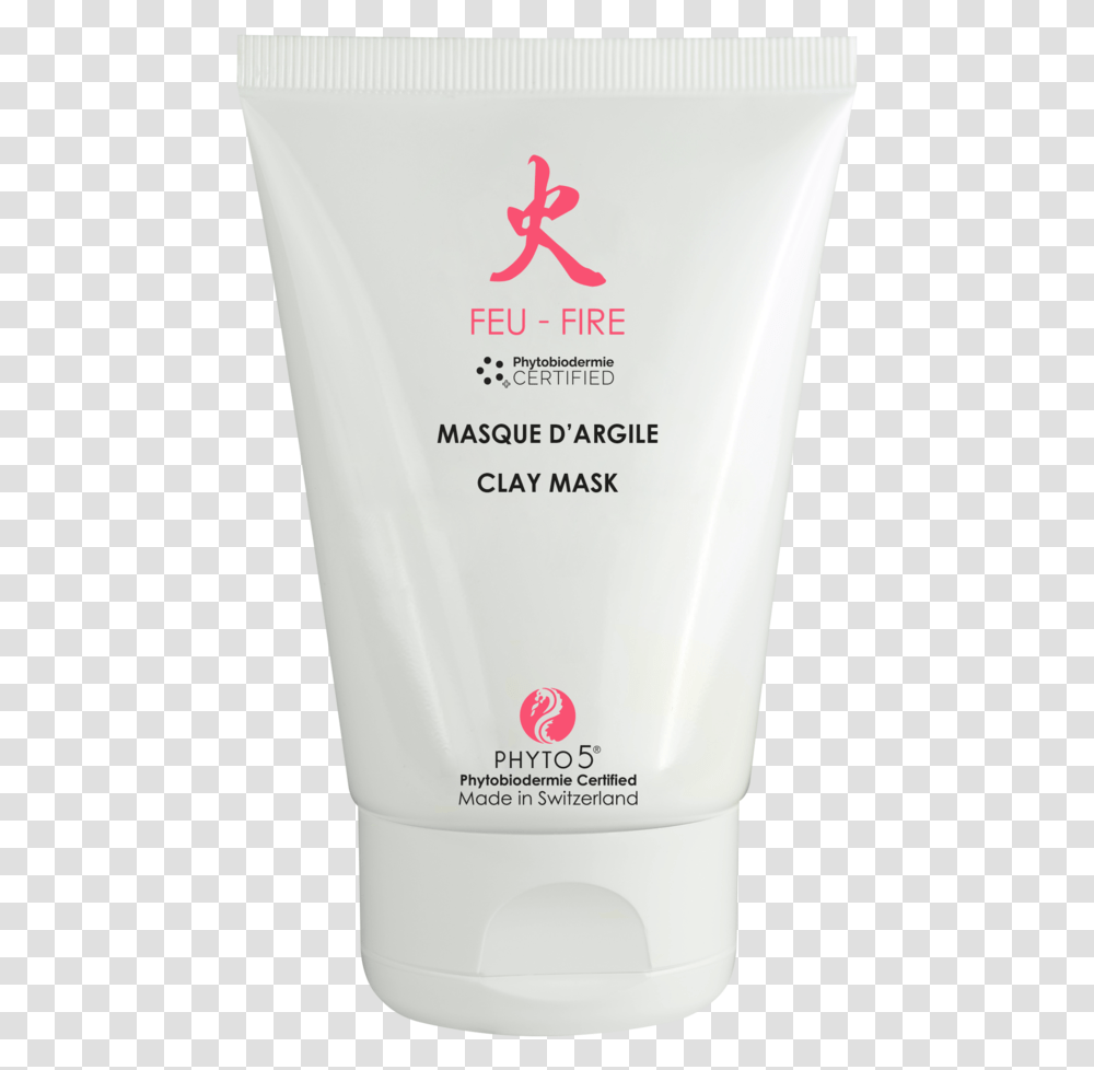 Fire Red Clay Mask Sunscreen, Cosmetics, Bottle, Lotion, Aftershave Transparent Png
