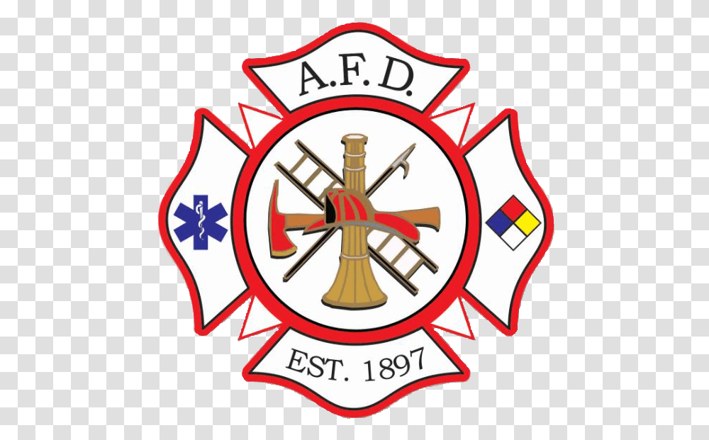 Fire Rescue Maltese Cross, Logo, Trademark, Emblem Transparent Png