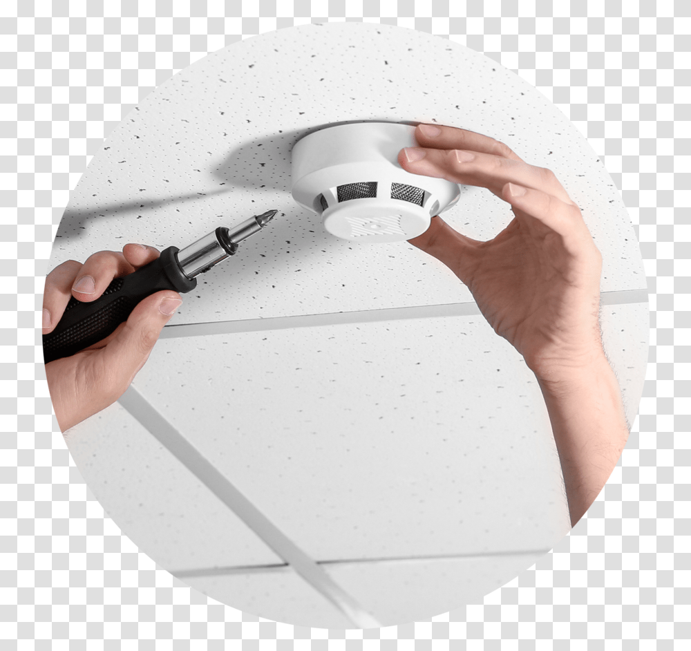 Fire Round1 Smoke Detector, Gun, Weapon, Weaponry, Person Transparent Png