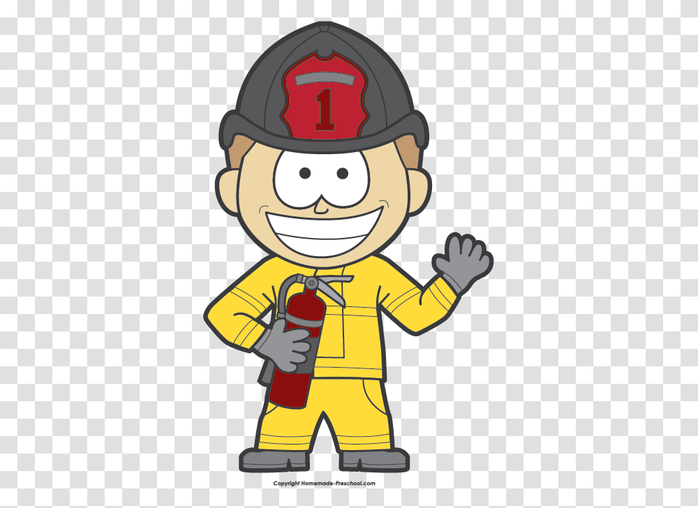 Fire Safety Clipart, Fireman, Helmet, Apparel Transparent Png