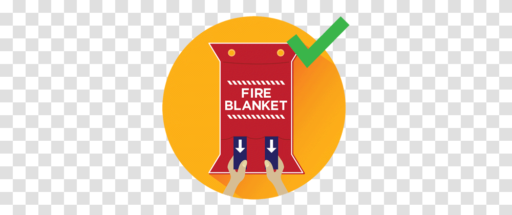 Fire Safety Equipment Fire And Rescue Nsw Fire Blanket Usage Instruction, Label, Text, Logo, Symbol Transparent Png