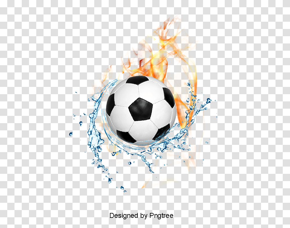 Fire Soccer Ball, Football, Team Sport, Sports Transparent Png